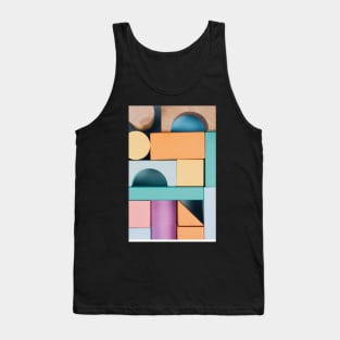 New Colourful Geometric Triangles (2022) Tank Top